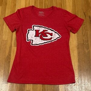 Majestic Threads | Women’s Red Kansas City Chiefs T-Shirt